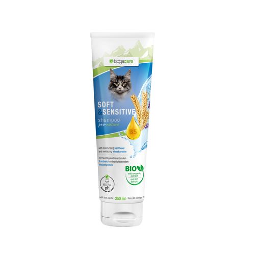 bogacare shampoing Soft + Sensitive pour chats 250 ml Covetrus