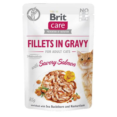 Brit Care Cat Brit Care Cat - Filets en sauce - Saumon 85g - MyStetho Veterinary