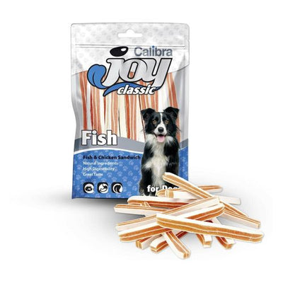 Calibra Joy Dog Chicken & Fish Sandwich 80g - MyStetho Veterinary