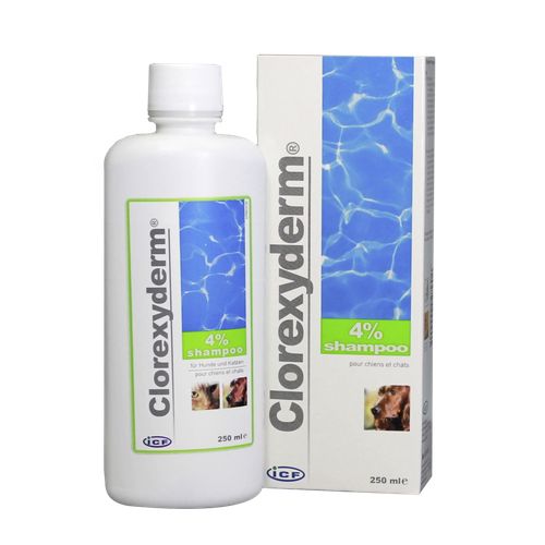 Clorexyderm Shampoo 4 % 1000 ml flacon Ufamed
