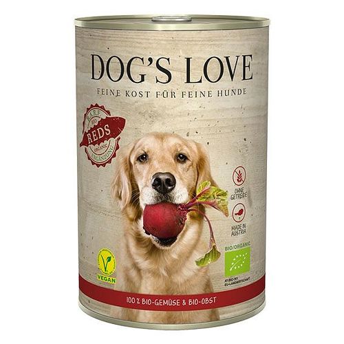 Dog's Love BIO Vegan légumes&fruits 400g - MyStetho Veterinary