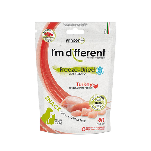 I'm different Snack Treats Turkey 40g - MyStetho Veterinary
