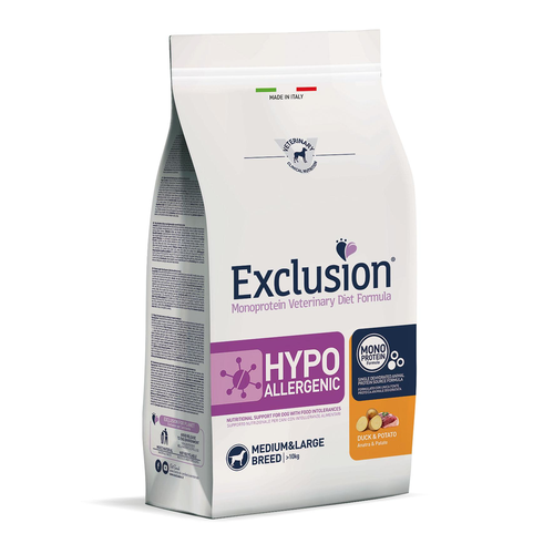 Exclusion Dog VET Adult Med&Lar Duck 2kg - MyStetho Veterinary