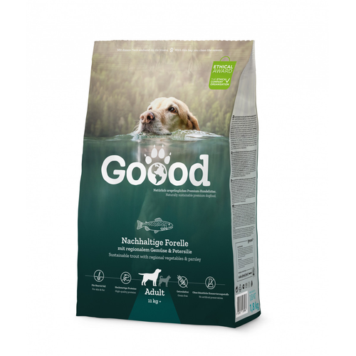 Goood Canine Adult Truite d’aquaculture durable 10 kg - MyStetho Veterinary