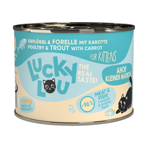 Lucky Lou Chaton volaille & truite - MyStetho Veterinary