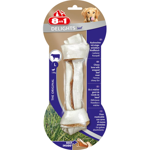 8in1 Delights Beef os à mâcher - MyStetho Veterinary