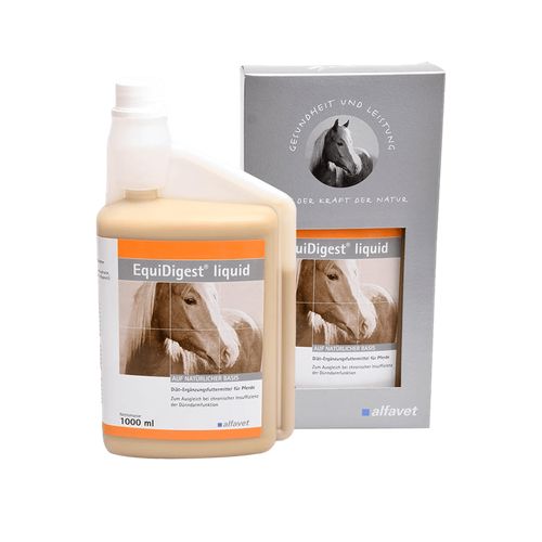 EquiDigest liquid Horse bouteille doseuse à 1000ml - MyStetho Veterinary