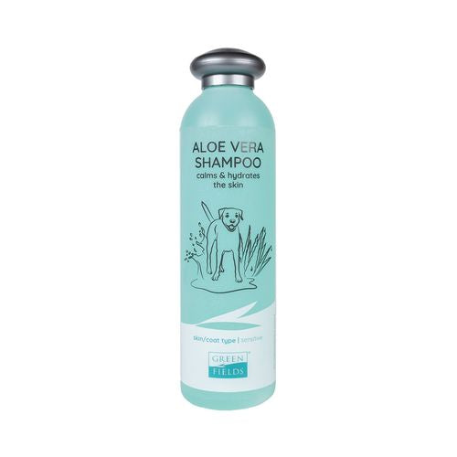 Greenfields Dog Aloe Vera Shampoo 250ml Greenfields, calms the skin - MyStetho Veterinary