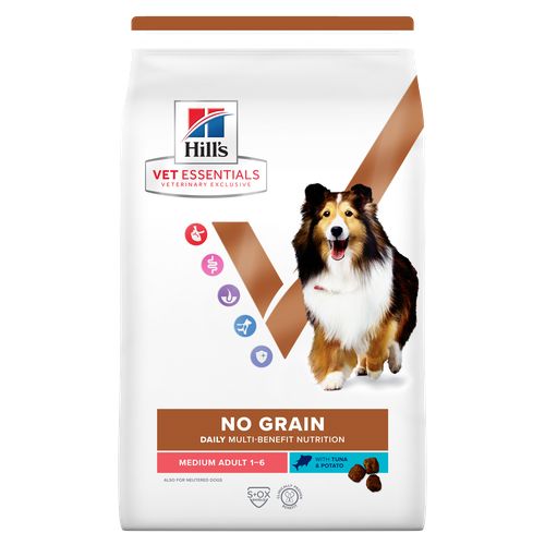 Hill's Vet Essentials MULTI-BENEFIT No Grain Adult Medium Huhn und Kartoffel 2 kg - MyStetho Veterinary