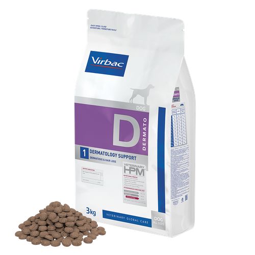 HPM Dog Dermato D1 Dermatology Support 7 kg Virbac