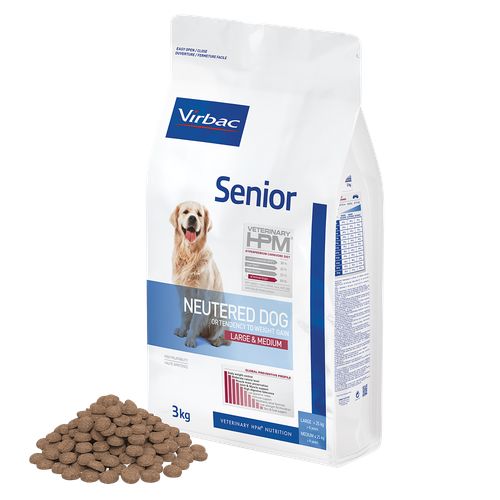 HPM Senior Dog Neutered Large & Medium 3 kg Virbac