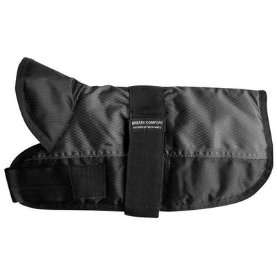 Hundeschutzmantel Icedog 65cm, schwarz wasserdicht, hautfreundlich, waschbar - MyStetho Veterinary