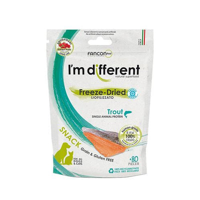 I'm different Snack Treats Trout 40g - MyStetho Veterinary