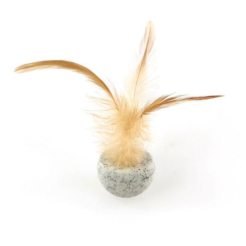 Swisspet balle avec plume, 3.5cm - MyStetho Veterinary