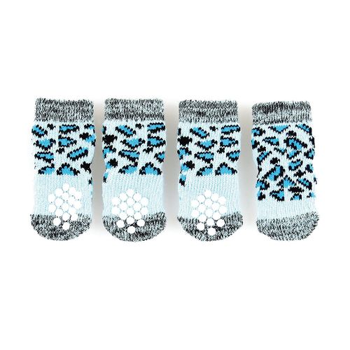 Swisspet chaussettes pour chiens avec antiglisse, Tri bleu claire - MyStetho Veterinary