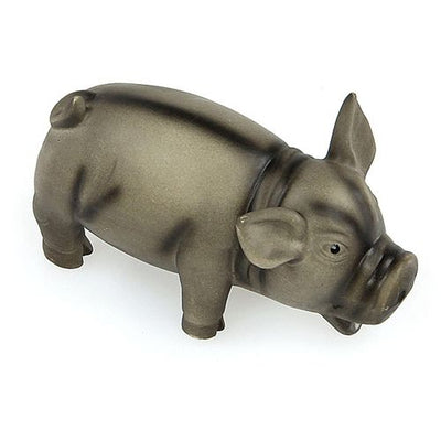 Swisspet cochon en latex, noir, 15x8x8cm - MyStetho Veterinary