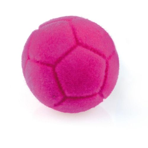 Swisspet Flocking Wave-ballon de foot, rose vif, ø8cm Delphin-Amazonia