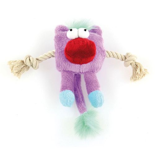 Swisspet Piggy Cube, violet, sans couineur Delphin-Amazonia