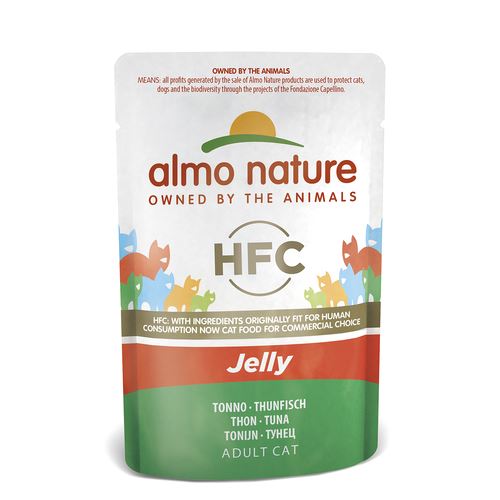 Almo HFC Jelly Cat Thunfisch Nassfutter für Katzen (55g) - MyStetho Veterinary