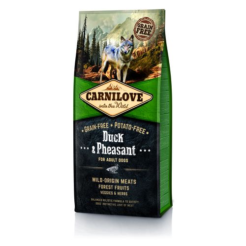 Carnilove Dog Adulte - Canard & Faisan 12kg - MyStetho Veterinary
