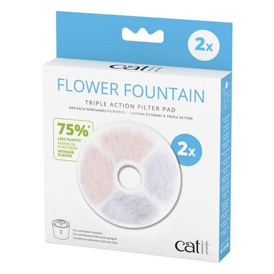 Catit 2.0 Triple Action Filter 2er Pack Ersatzfilter zu Flower Fountain - MyStetho Veterinary