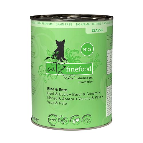 Catz Finefood No. 23 avec boeuf & canard, 400g - MyStetho Veterinary