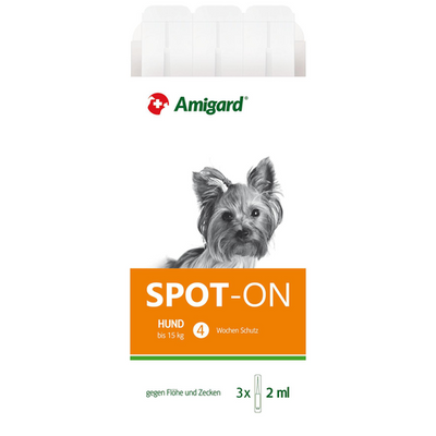 Amigard Spot-on pour petits chiens - MyStetho Veterinary