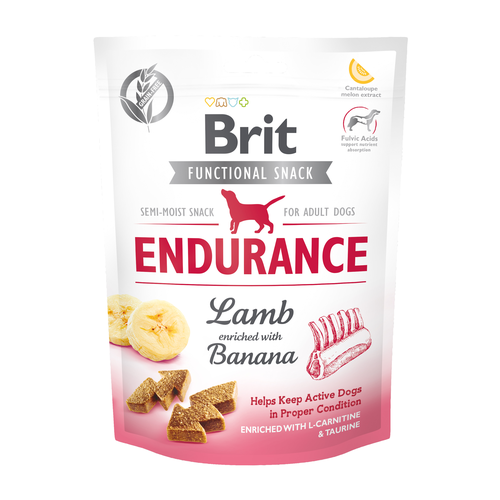 Brit Functional Snack Endurance Lamb - Agneau + Banane  150g - MyStetho Veterinary