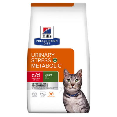 Hill's Prescription Diet c/d Multicare Stress + Metabolic Chicken 8 kg - MyStetho Veterinary