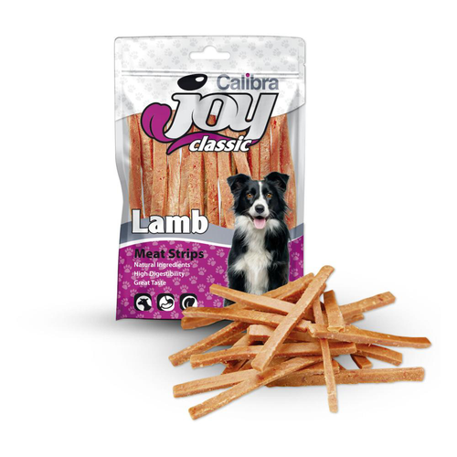 Calibra Joy Dog Lamb Strips 80g - MyStetho Veterinary