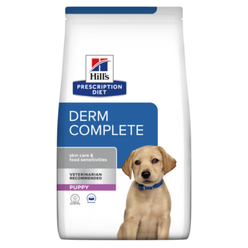 Hill's PRESCRIPTION DIET Derm Complete Puppy Croquettes pour Chiot 1.5 kg - MyStetho Veterinary