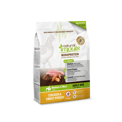 Natural impuls Adult Poulet avec patates douce - MyStetho Veterinary