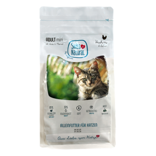 Swiss Natural Soft Katze Huhn&Kartoffel mit Leber 800g - MyStetho Veterinary