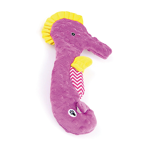 Swisspet Noppi-Play hippocampe, violet, avec couineur - MyStetho Veterinary