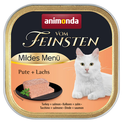 Animonda Vom Feinsten Menu Dinde + saumon 100g - MyStetho Veterinary