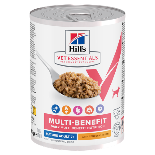 Hill's Vet Essentials MULTI-BENEFIT Mature Adult Huhn und Gemüse 363 g - MyStetho Veterinary