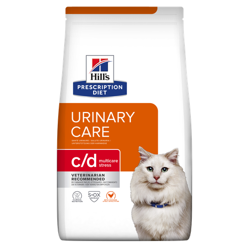 Hill's Prescription Diet c/d Multicare Stress Chicken 8 kg - MyStetho Veterinary