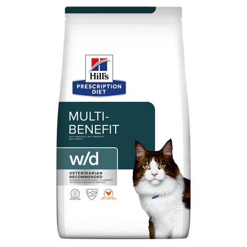 Hill's Prescription Diet w/d Multi-Benefit Chicken 3 kg - MyStetho Veterinary