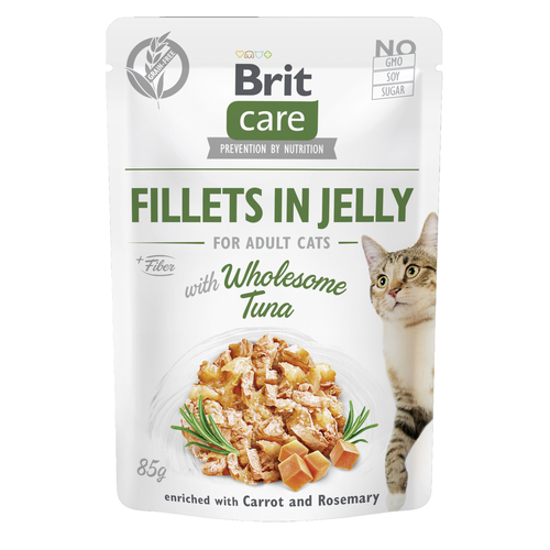 Brit Care Cat Brit Care Cat - Filets en gelée - Thon 85g - MyStetho Veterinary