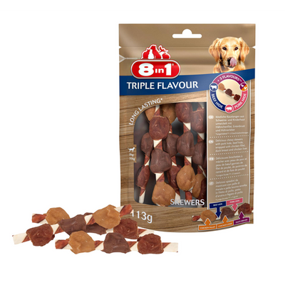 8in1 Triple Flavour Skewers - MyStetho Veterinary