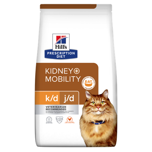 Hill's Prescription Diet k/d + Mobility Chicken 1.5 kg - MyStetho Veterinary