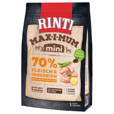 Rinti Max-i-Mum Mini Huhn, 1kg - MyStetho Veterinary