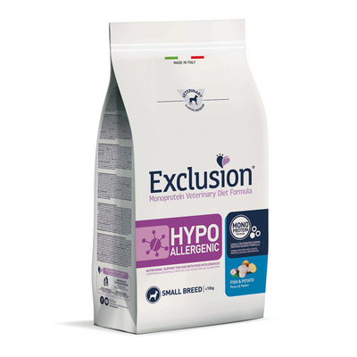 Exclusion Dog VET Adult Small Fish 2kg - MyStetho Veterinary