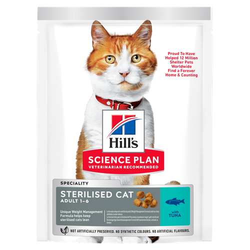 Hill's Science Plan Sterilised Cat Adult Tuna 1.5 kg - MyStetho Veterinary