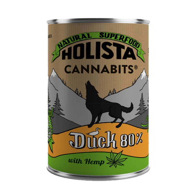 Sparrow Nassfutter Dog Holista CannaBits Canard 400g - MyStetho Veterinary