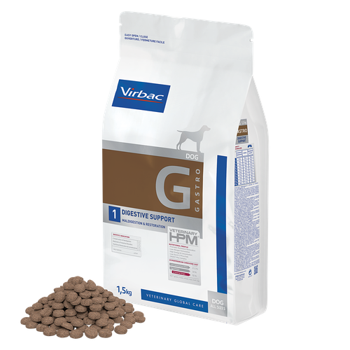 HPM Dog Gastro G1 Digestive Support 12 kg - MyStetho Veterinary