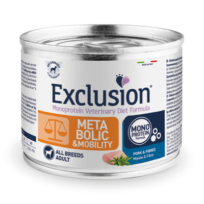 Exclusion Dog VET Adult All Br Pork 200g - MyStetho Veterinary