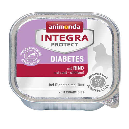 Animonda INTEGRA Protect Diabetes boeuf 100g - MyStetho Veterinary