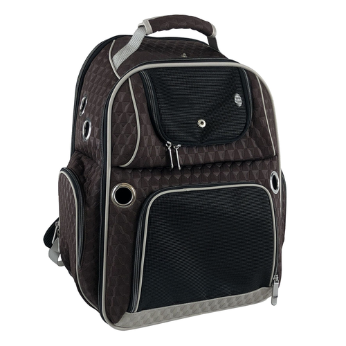 swisspet H.&K.rucksack Magne braun 38x25x45cm - MyStetho Veterinary