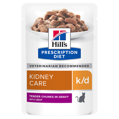 Hill's Prescription Diet k/d Beef 85 g - MyStetho Veterinary